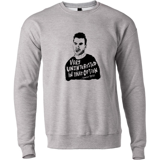 Unisex Sweatshirt - David Rose Cozy Soft Cotton Crew Neck Pullover Shirt