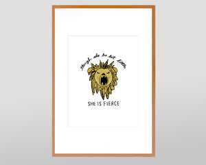 Fierce Lion Digital Download (Print)