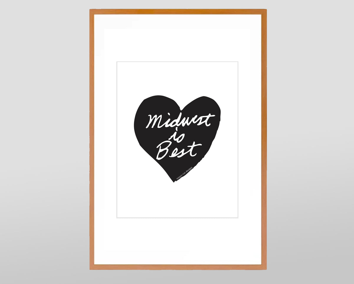 Midwest Digital Download – Printable Wall Art 8.5x11 High Resolution JPEG