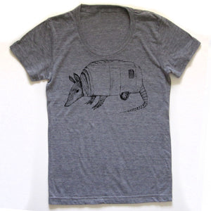 Airmadillo : women tri-blend tee