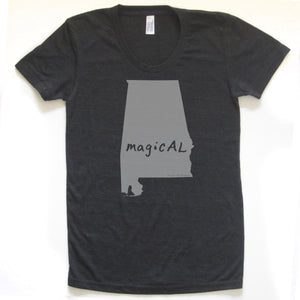 SALE Alabama : magicAL women tri-blend tee - Megan Lee Designs