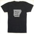 Arkansas : Always in my heARt unisex tri-blend tee, Unisex Apparel - Megan Lee Designs