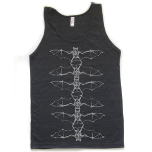 Bats : unisex tri-blend tank, Unisex Apparel - Megan Lee Designs