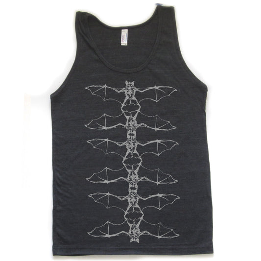 Bats : unisex tri-blend tank, Unisex Apparel - Megan Lee Designs
