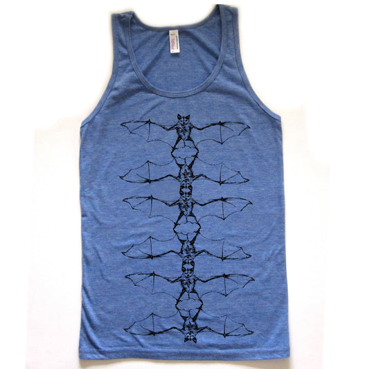 Bats : unisex tri-blend tank, Unisex Apparel - Megan Lee Designs