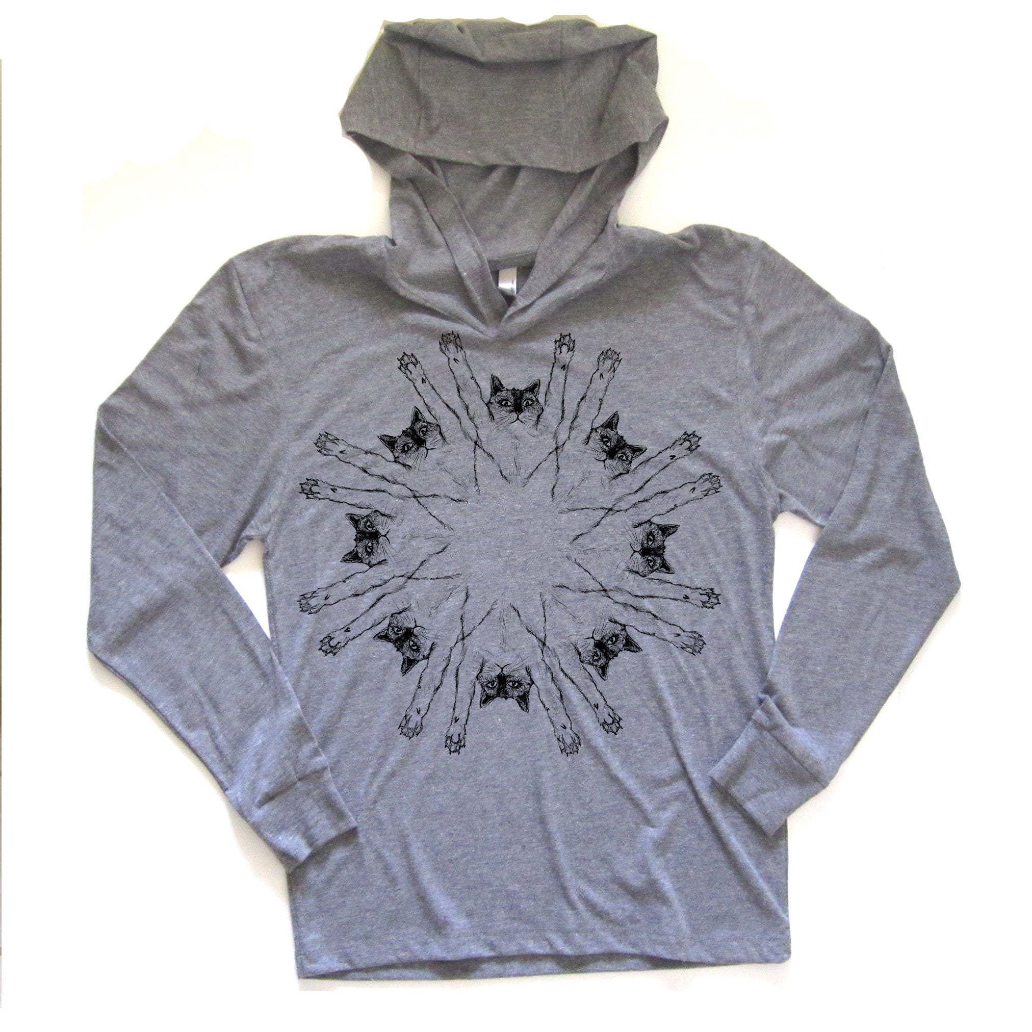 Suncats : unisex hoodie, Unisex Apparel - Megan Lee Designs