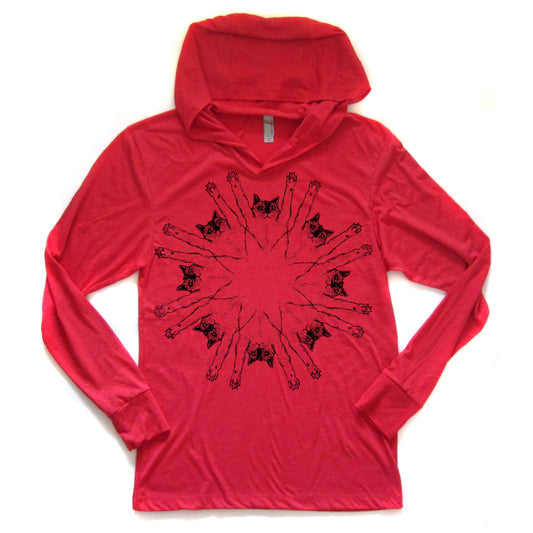 Suncats : unisex hoodie, Unisex Apparel - Megan Lee Designs