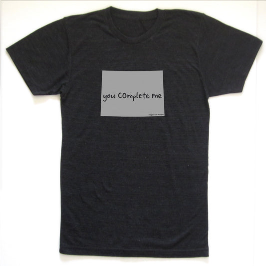 Colorado : you COmplete me unisex tri-blend tee, Unisex Apparel - Megan Lee Designs