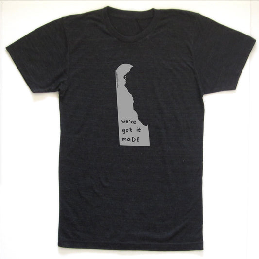 Delaware : we've got it maDE unisex tri-blend tee, Unisex Apparel - Megan Lee Designs