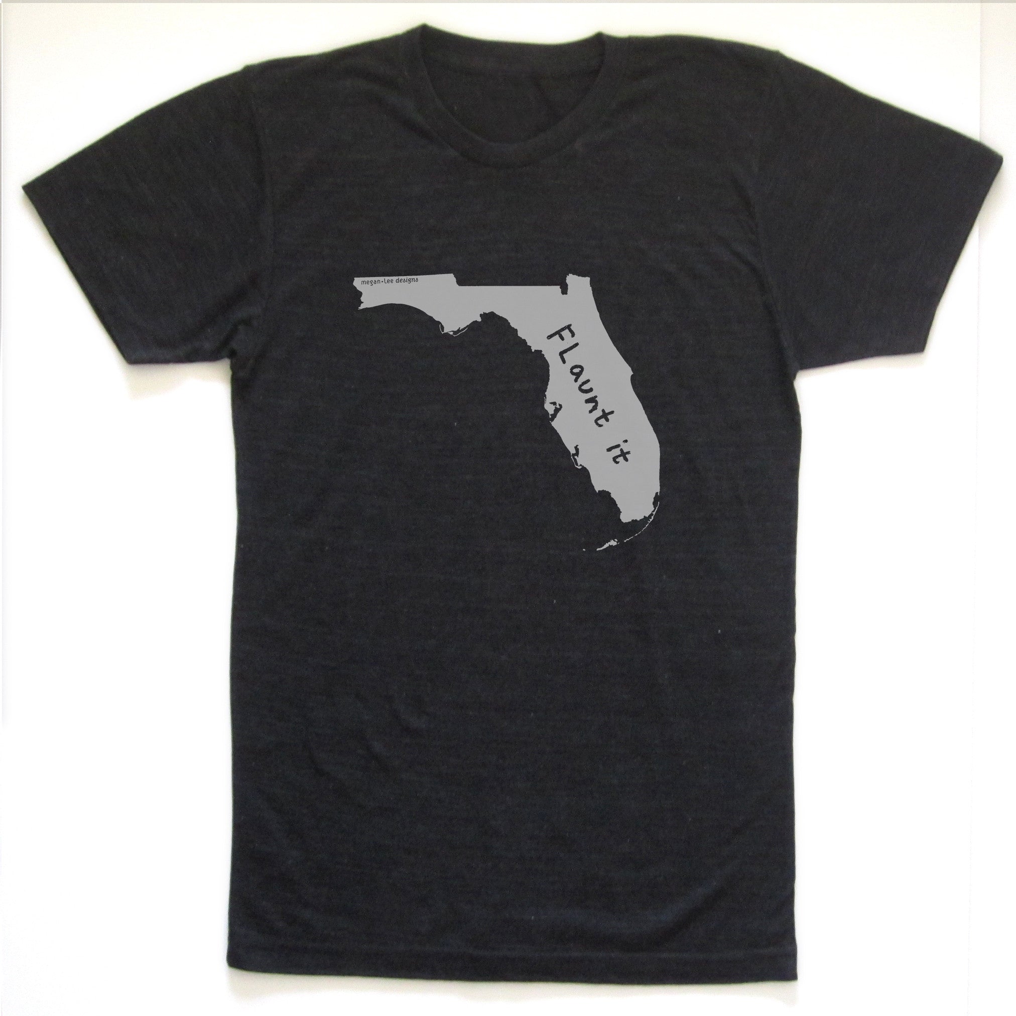 Florida : FLaunt it unisex tri-blend tee, Unisex Apparel - Megan Lee Designs