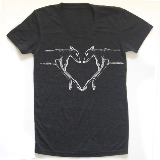Greyhounds : women tri-blend tee, Women's Apparel - Megan Lee Designs