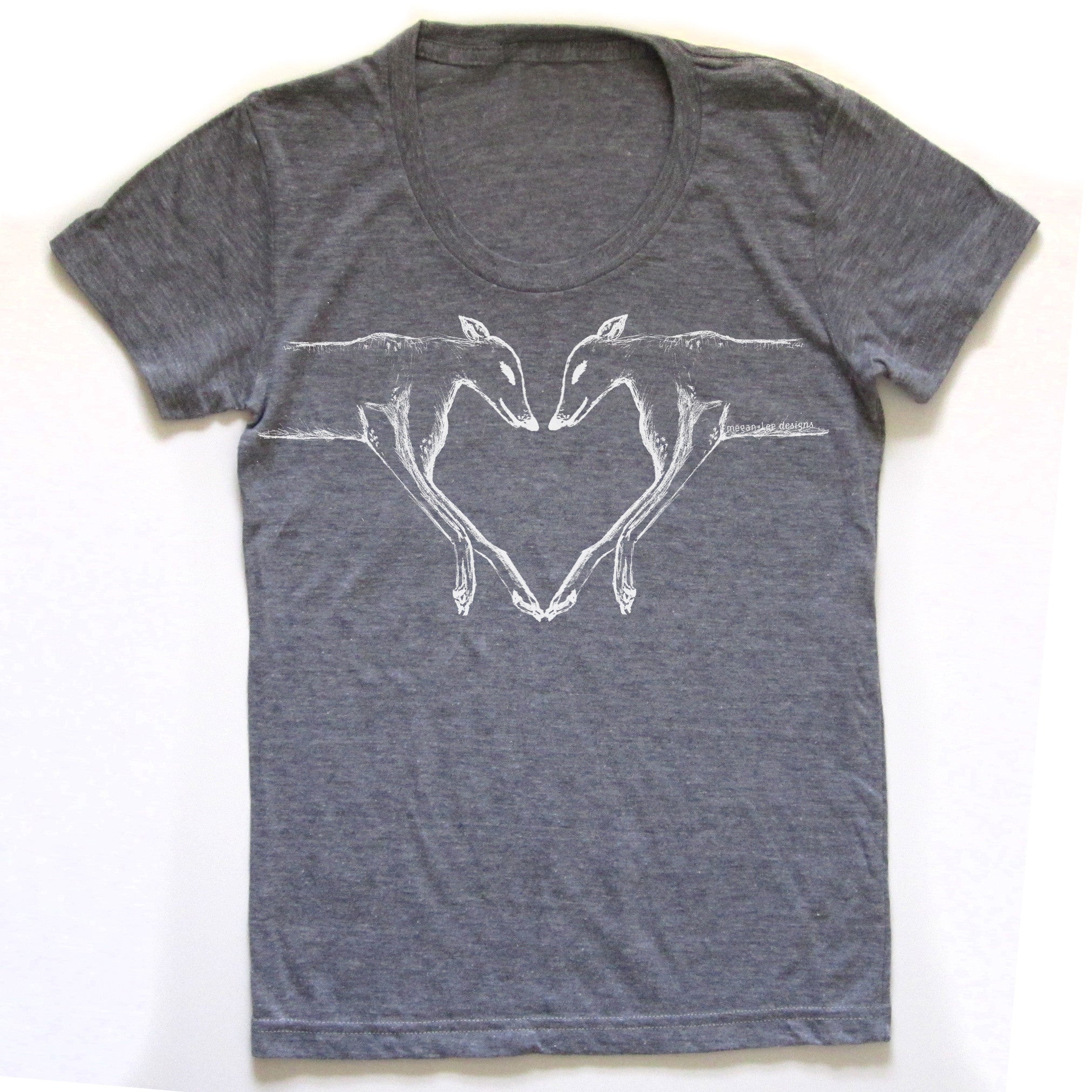Greyhounds : women tri-blend tee, Women's Apparel - Megan Lee Designs