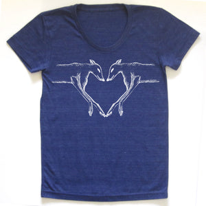 Greyhounds : women tri-blend tee, Women's Apparel - Megan Lee Designs