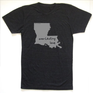 Louisiana : everLAsting love unisex tri-blend tee, Unisex Apparel - Megan Lee Designs