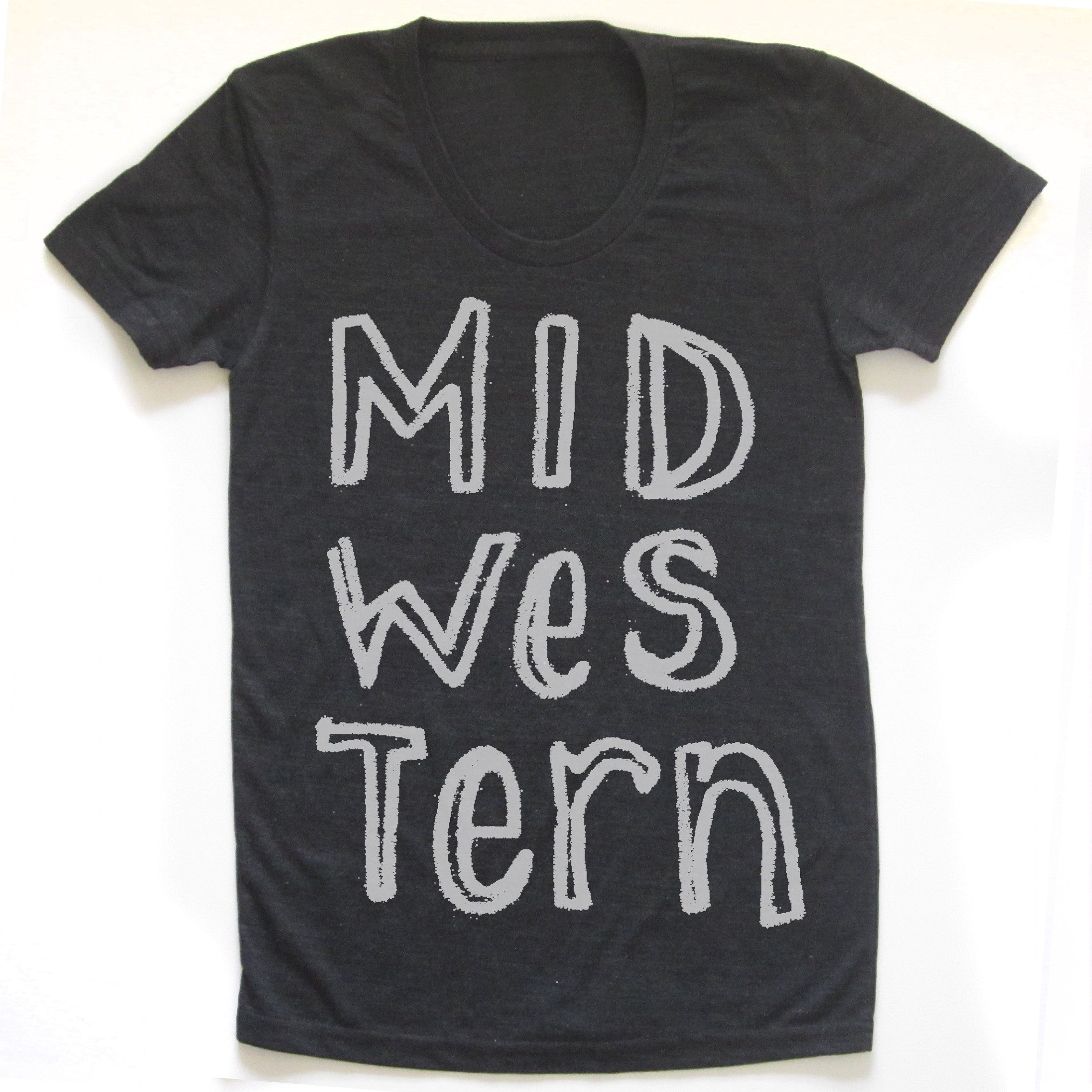 MIDWESTERN : women tri-blend tee