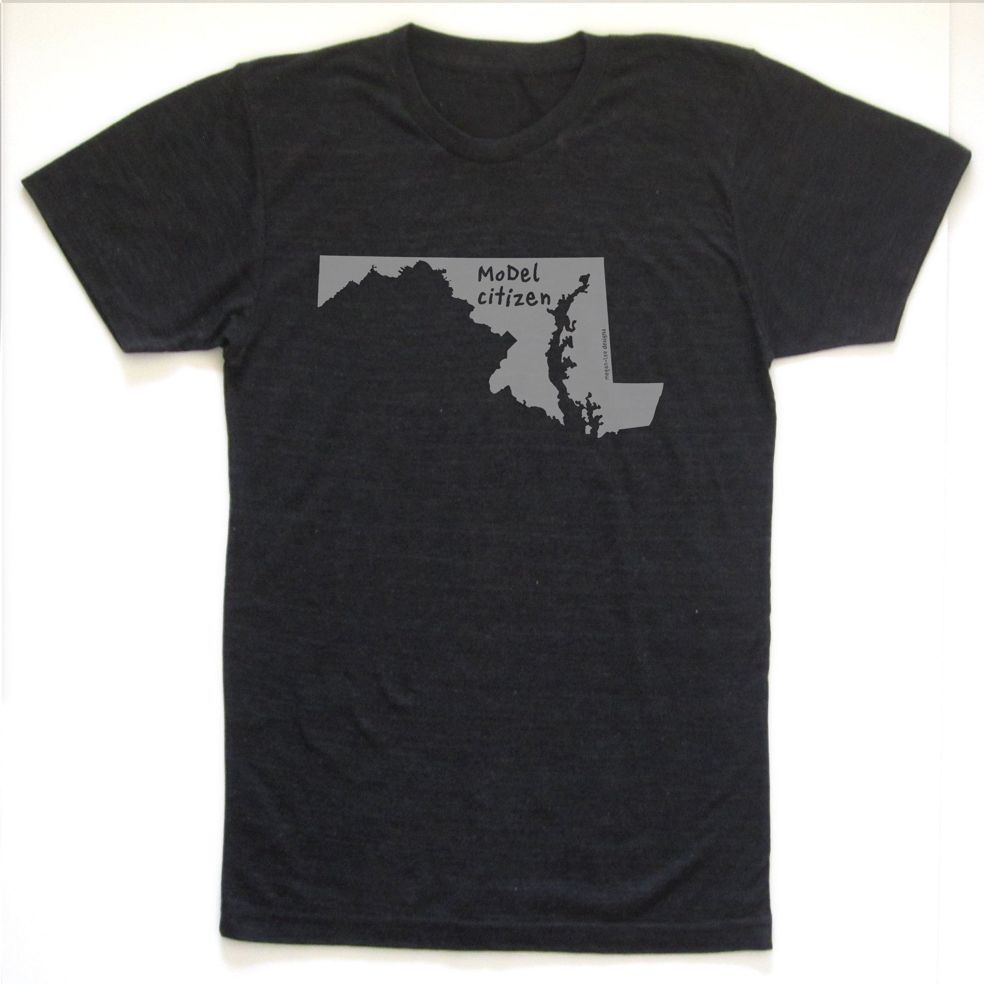 Maryland : MoDel citizen unisex tri-blend tee, Unisex Apparel - Megan Lee Designs