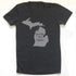 Michigan : you're MI hero women tri-blend tee, Women's Apparel - Megan Lee Designs