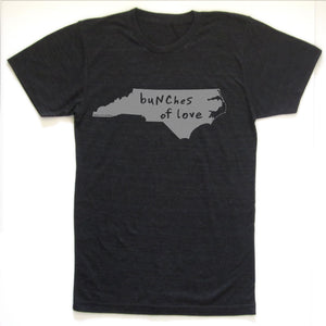 North Carolina : buNChes of love unisex tri-blend tee, Unisex Apparel - Megan Lee Designs