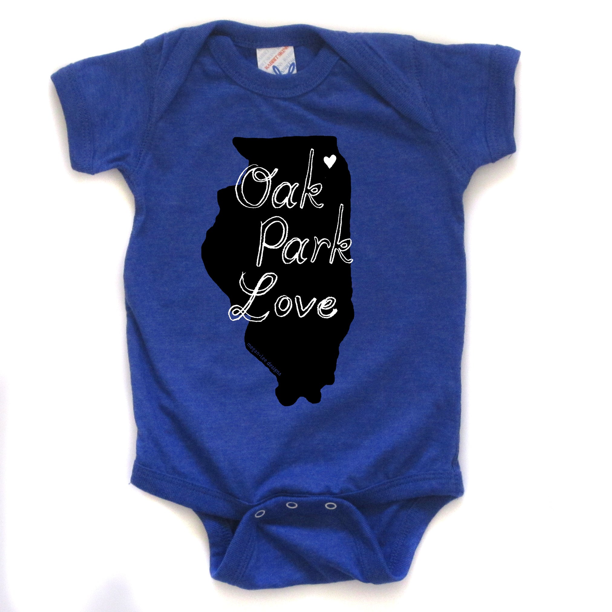 Oak Park Love (Illinois) : Baby Bodysuit