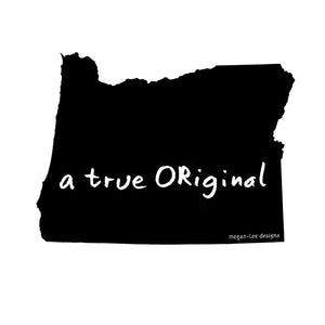 Oregon : a true ORiginal unisex tri-blend tee, Unisex Apparel - Megan Lee Designs