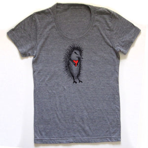 Porcupine : women tri-blend tee