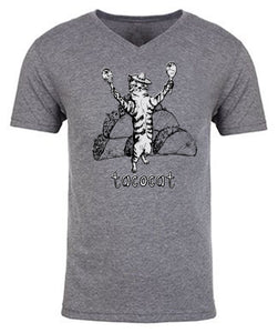 Tacocat : unisex tri-blend v-neck tshirt