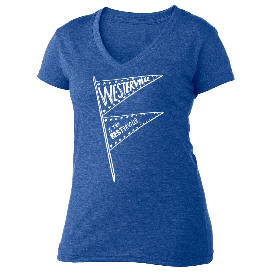 Westerville is the Besterville : Women's t-shirt or v-neck