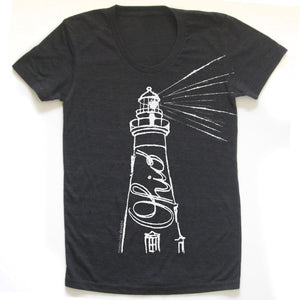 Ohio Lighthouse T-shirt : Women