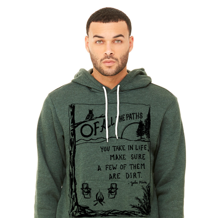 Paths : unisex premium hoodie