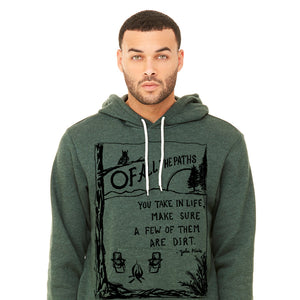 Paths : unisex premium hoodie