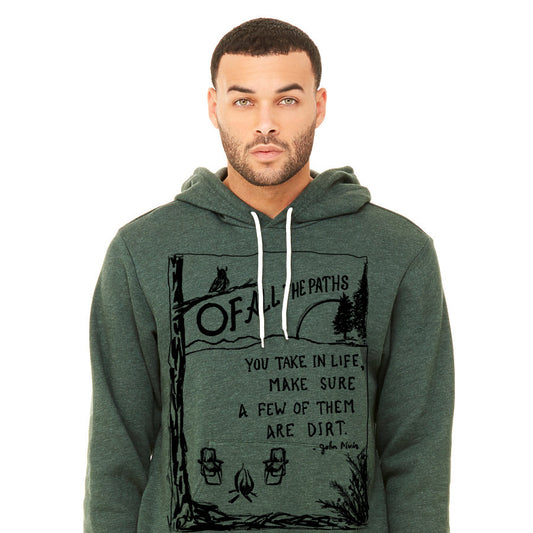 Paths : unisex premium hoodie