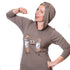 Otters : unisex hoodie, Unisex Apparel - Megan Lee Designs