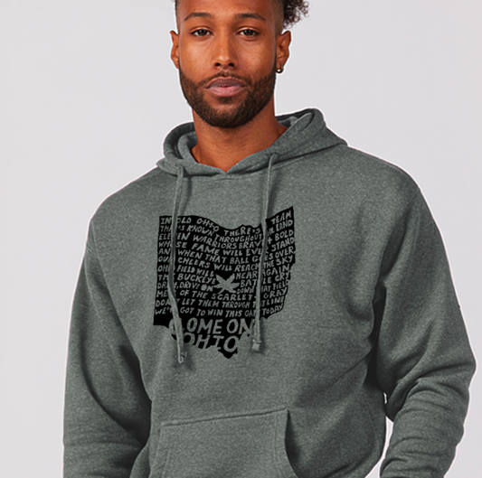 Unisex Hoodie - Buckeye Battle Cry Hoodie | Ohio State Apparel Cotton Polyester Sweatshirt