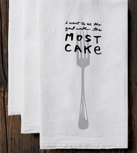 The Most Cake : Tea Towel