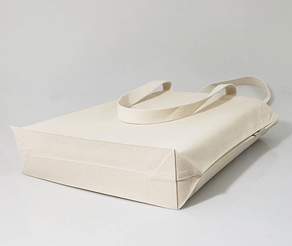 Big Adventures Await Pee Wee : organic cotton tote bag with gusset