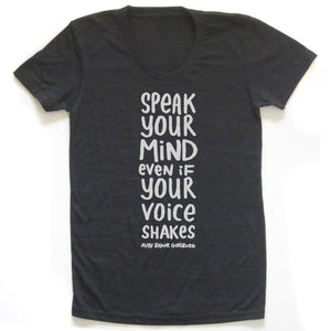 Speak Your Mind  (RBG) : Women's Tee or V-neck