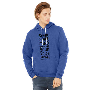 Speak Your Mind (RBG) : Unisex Premium Hoodie