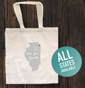State of Mind Totebag - All 50 states available