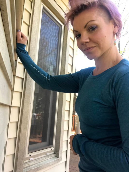 Long Sleeve Tee Bella Canvas – Soft Cotton Shirt | I Am Enough Motivational Design