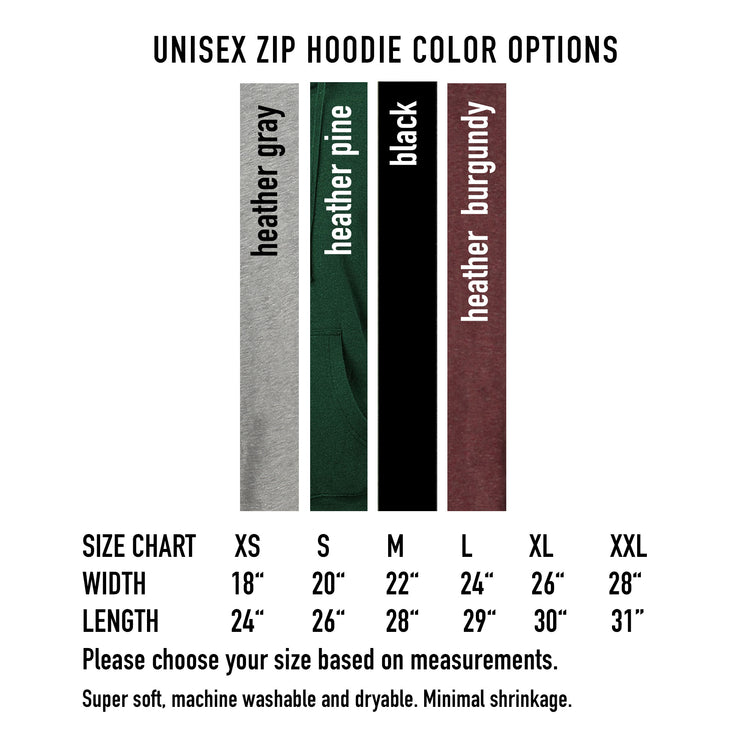 Bat : Zip Hoodie