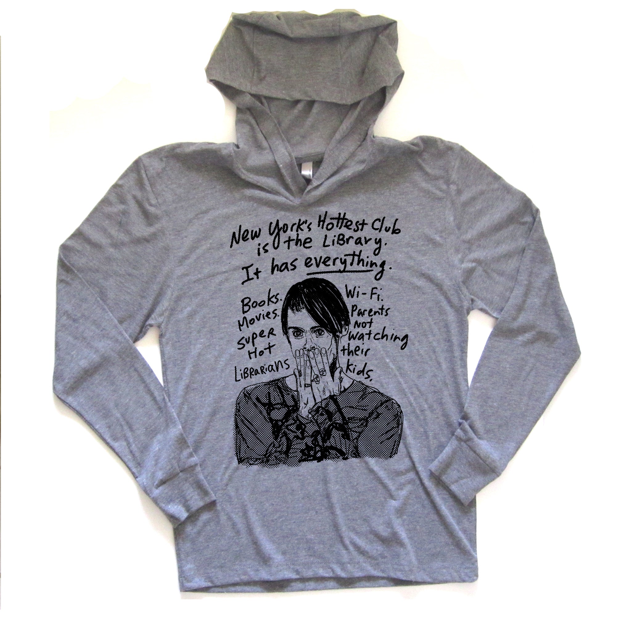 Library : unisex t-shirt hoodie