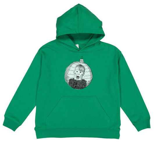Home Alone : kids hoodie (Red)