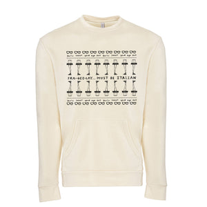 FRA-GEE-LAY : Unisex Pullover with Kangaroo Pocket
