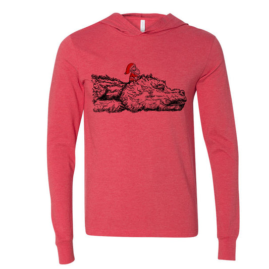 Unisex T-Shirt Hoodie - Hand Printed Hoodie With Soft Fabric Sweatshirt Style