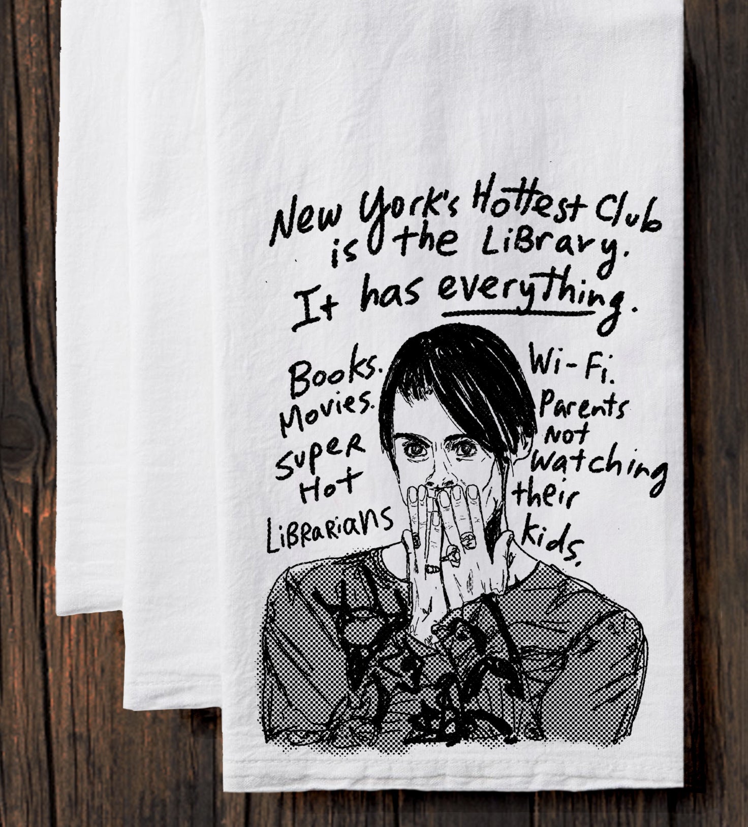 Library : Tea Towel