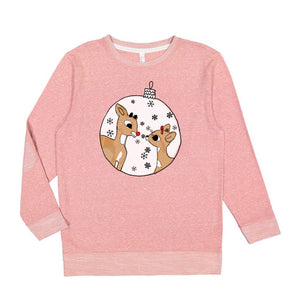 Youth Rudolph Melange Sweatshirt
