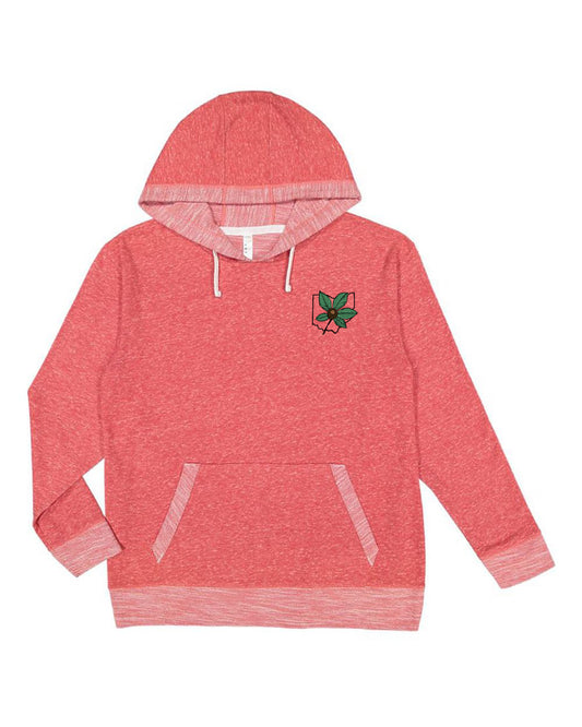 Unisex Hoodie Buckeye Hoodie – Soft Cotton Melange Fabric | Hand Printed Apparel