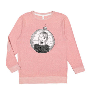 Youth Home Alone Melange Sweatshirt