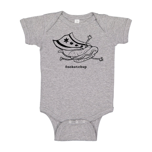 No Ketchup (Chicago Hot Dog) : Baby Onesie