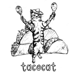 Tacocat : unisex baseball tee, Unisex Apparel - Megan Lee Designs
